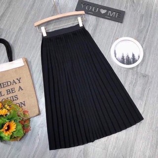 Chân váy dập ly dài 75cm bigsize