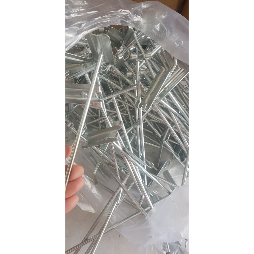 Móc treo decor trang trí mạ kẽm sáng bóng