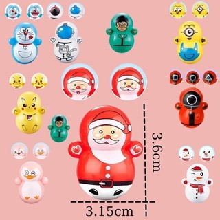 Combo 02 lật đật mini, đồ chơi lật đật mini cho bé cute dễ thương giá rẻ