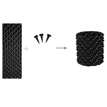 Bầu ươm cây V6 cao 20cm - 80cm dài 5 mét, tặng kèm ốc vít