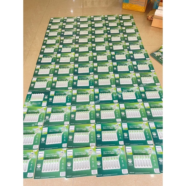 SET 6 ĐẦU BÀN CHẢI ĐÁNH RĂNG ĐIỆN PHILIPS W3 PREMIUM WHITE - DÒNG CAO CẤP LÀM SẠCH MẢNG BÁM