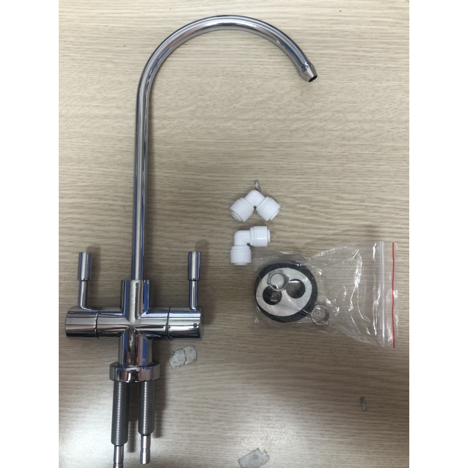 Vòi máy lọc nước RO Cty Sơn Hà - Vòi đôi - Chính Hãng