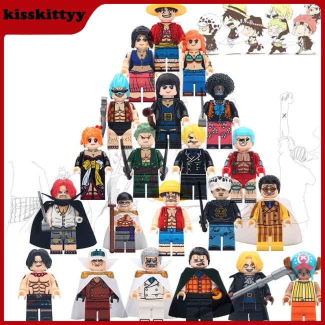 Mô Hình Lego Nhân Vật Luffy Solonna Robin Trong Phim Hoạt Hình One Piece