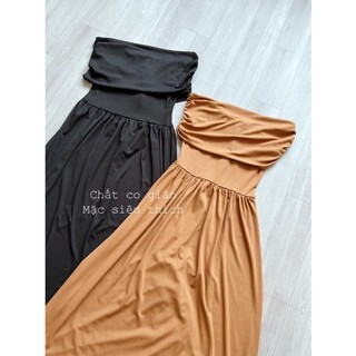 VÁY MAXI TRỄ VAI TIỂU THƯ