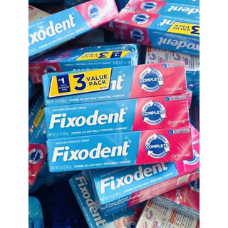 Keo Dán Hàm Răng Giả Fixodent