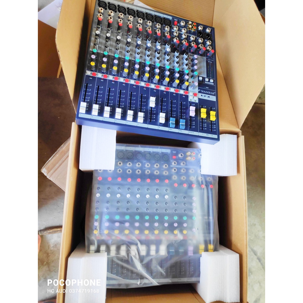 Bàn Mixer Soundcraft EFX8 bàn trộn âm EFX 8 loại 1