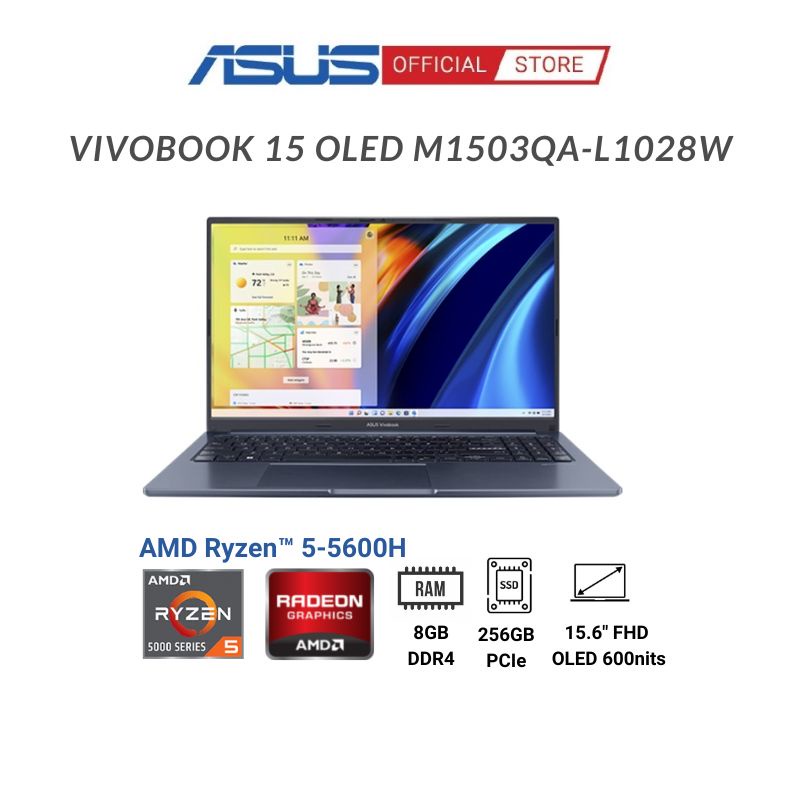 Laptop Asus Vivobook 15 OLED M1503QA-L1028W 