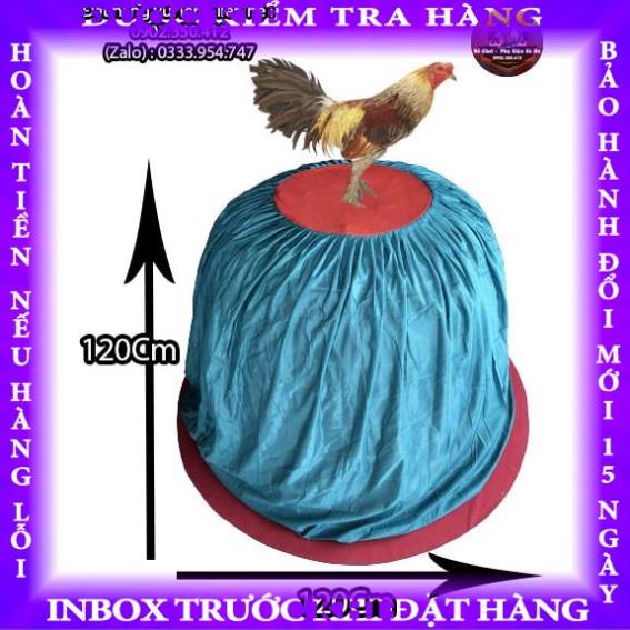 Mùng chụp bội gà nòi 1m2 vải thun chống muỗi chống gió. vuthuy