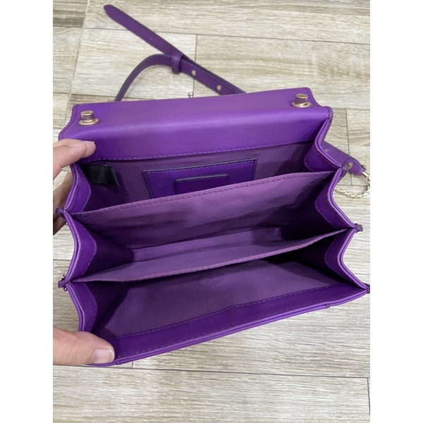 Túi si da thật BVLGARI