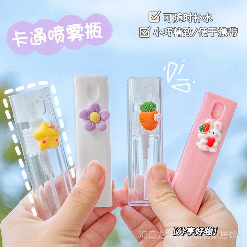 Giá Tốt Hơn Bình Xịt Nước Hoa Mỹ Phẩm Mini Di Động Toàn Diện Hình Hoạt Hình Dễ Thương Có Thể Mang Đi Cho Học Sinh