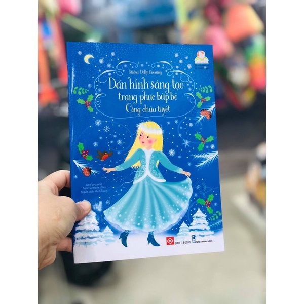 Dán hình sáng tạo trang phục búp bê công chúa