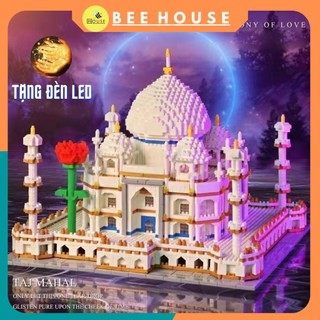 Mô hình cung điện đền mộ taj mahal lắp ghép kiến trúc đồ chơi decor người lớn xếp hình phong cách diy nanoblock