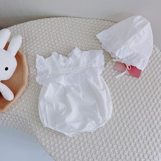 Sale set 2 món body kèm non cho bé gái xinh xắn