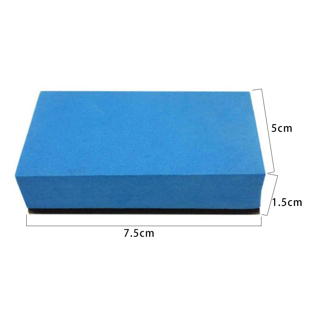 Set 5 miếng mút màu xanh dương và đen 7.5*5*1.5cm dùng vệ sinh và đánh bóng xe hơi tiện lợi