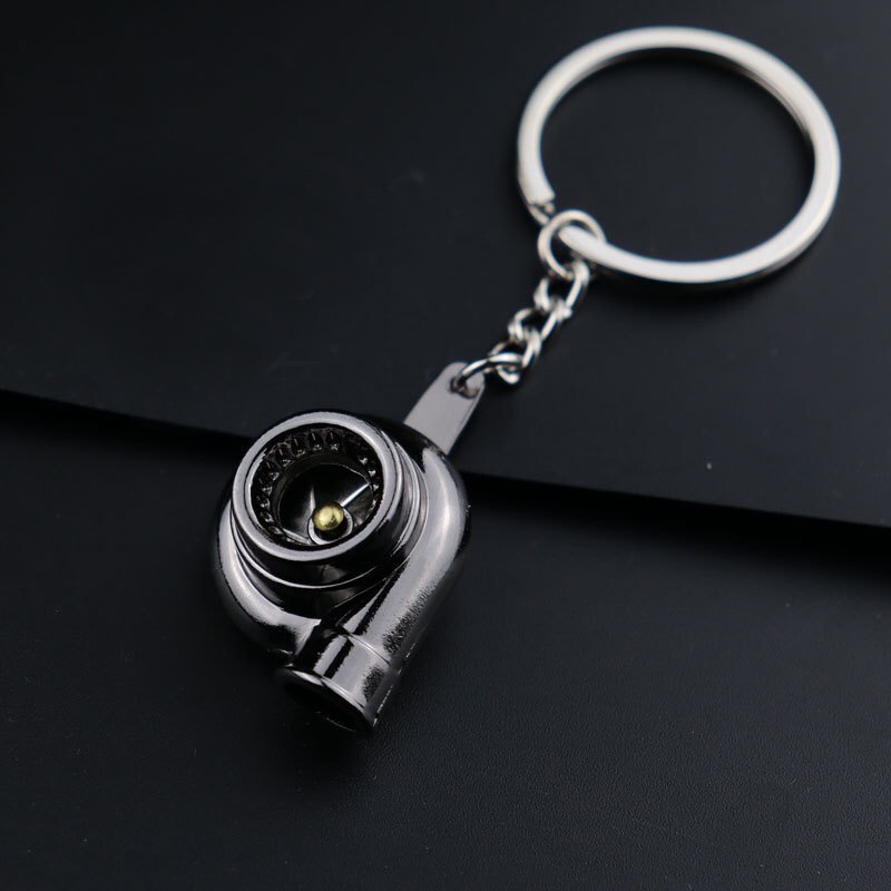 Mặt Dây Chuyền Hợp Kim Kẽm Hình Bánh Răng turbo Phổ Biến Sáng Tạo Trang Trí Xe Hơi / Túi Xách / Móc Khóa Cho Nam Và Nữ