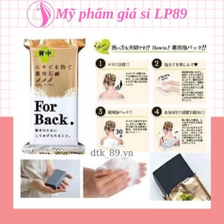 Xà phòng For Back 💖FREESHIP💖 Xà bông tắm Giảm mụn lưng Nhật Bản hiệu quả