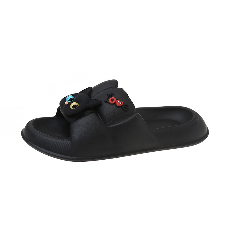 Dép Lê Nữ Mặt Mèo Siêu Xinh Đế 3cm 8819 Manmy shop