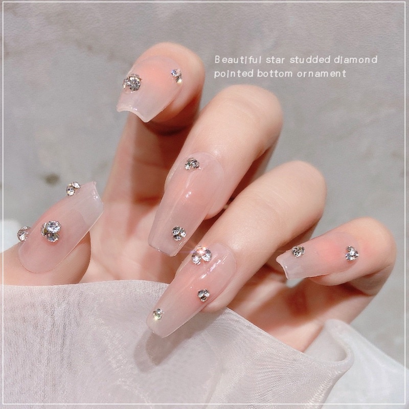 Khay đá nail chân nhọn 6 ô