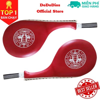 Đích Đá Tập Võ Taekwondo Bằng Da Pu Chất Lượng Cao Màu Đỏ