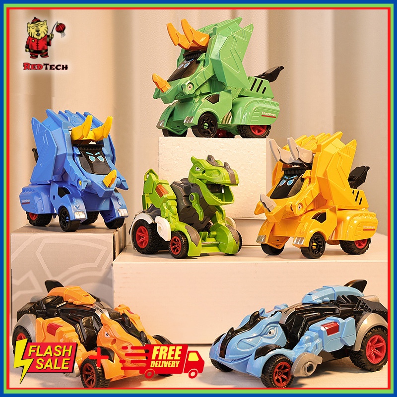 Ô tô biến hình khủng long RedTech