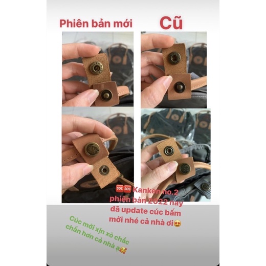 Balo Kanken No.2 black phối quai