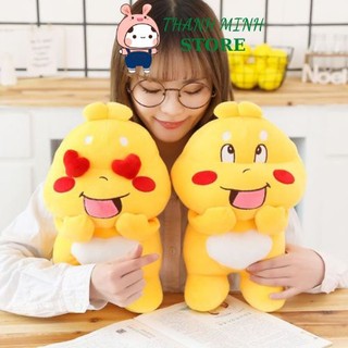 Gấu Bông To Ong Vàng Qoobee Cao Cấp -  Gối Ôm Hình Thú Nhồi Bông Ong Vàng THANH MINH STORE