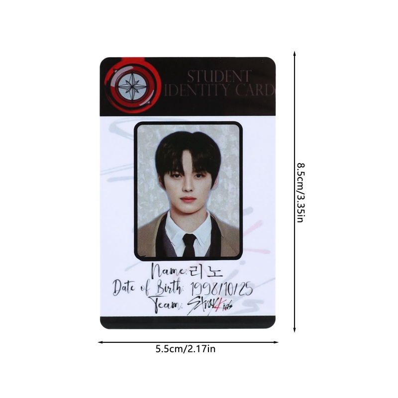 1 Thẻ Tên Bằng PVC Cho Fan Nhóm Nhạc KPOP STRAY KIDS