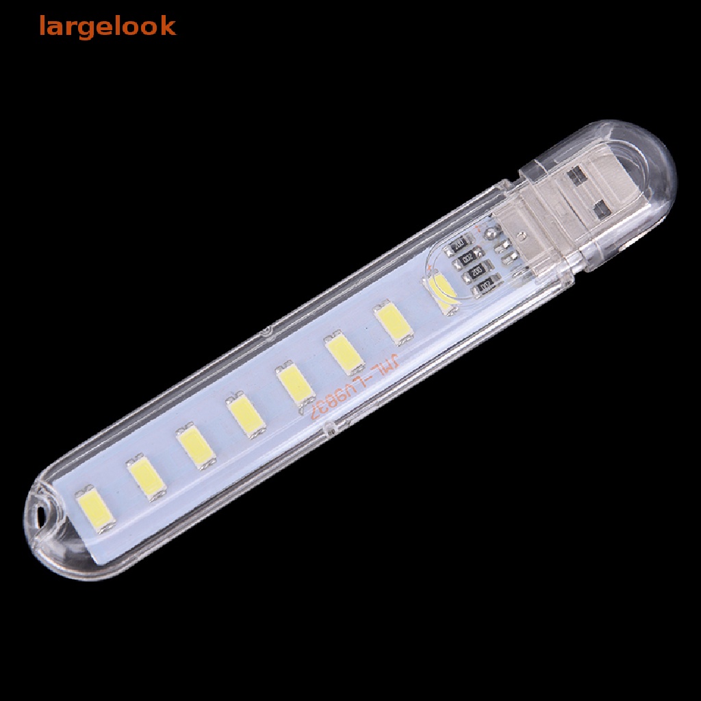 Đèn LED Mini 5V 8 Bóng Di Động Ánh Sáng Ban Đêm Cho Máy Tính