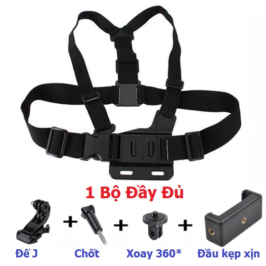 ✔️ Dây Đeo Ngực Cho Điện Thoại Làm Máy Quay Video Độc Đáo