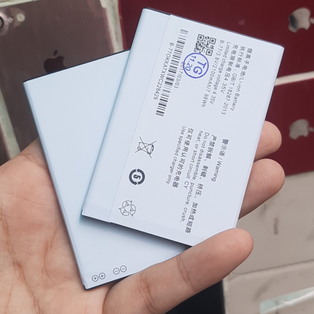 Pin Vivo Y31 mã B-77, zin mới