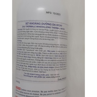 VICHY -XỊT KHOÁNG DƯỠNG DA 300ML