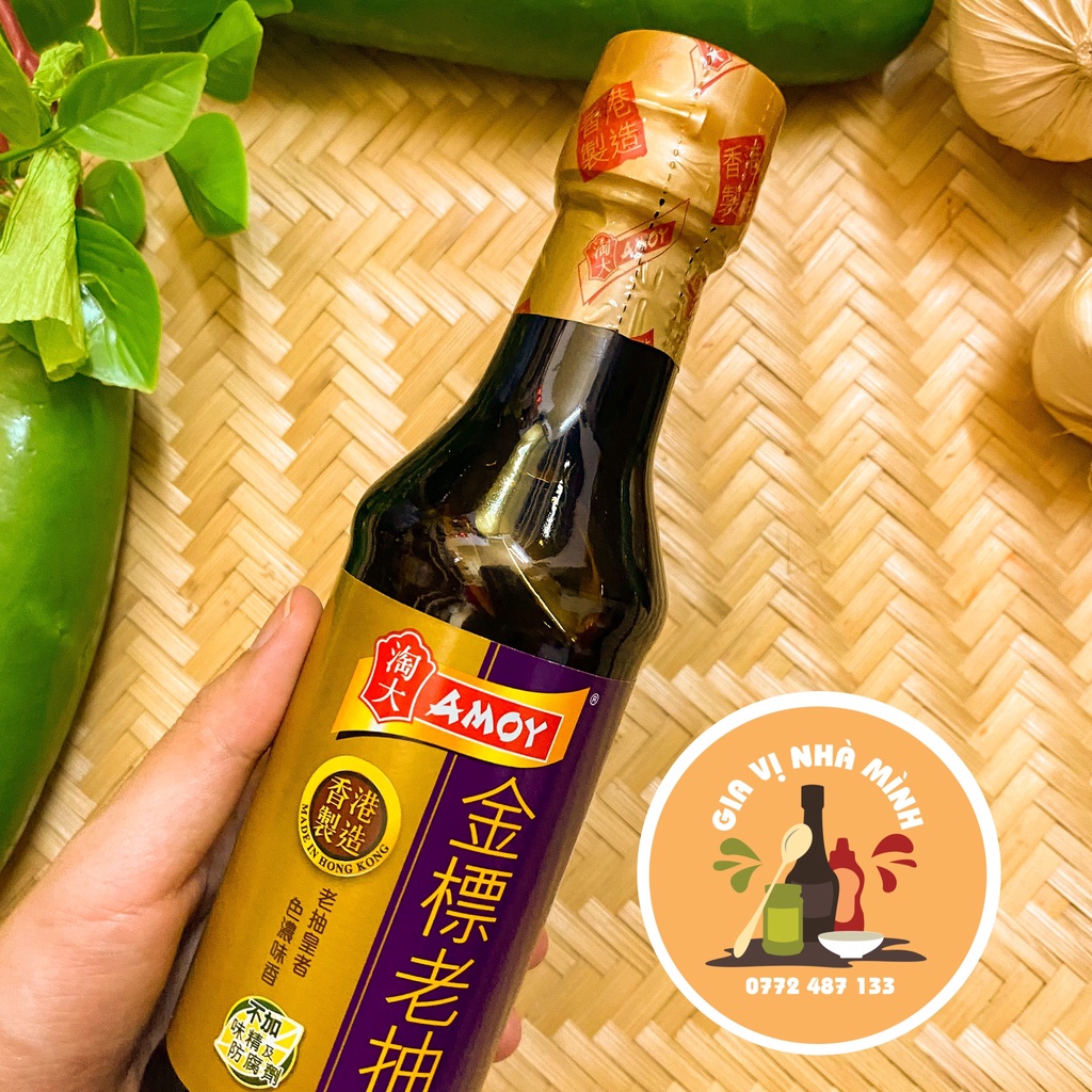 HẮC XÌ DẦU AMOY HỒNG KÔNG  - CHAI 250ML