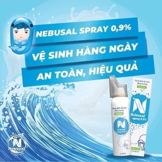 Nebusal - xịt mũi vệ sinh hằng ngày
