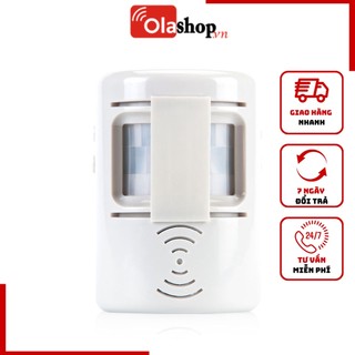 Chuông báo động báo khách hai chiều cảm ứng hồng ngoại thông minh