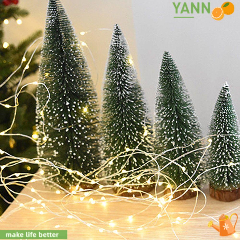 Chậu Cây Nhân Tạo 5 Kích Cỡ Trang Trí Nhà Cửa Dịp Giáng Sinh