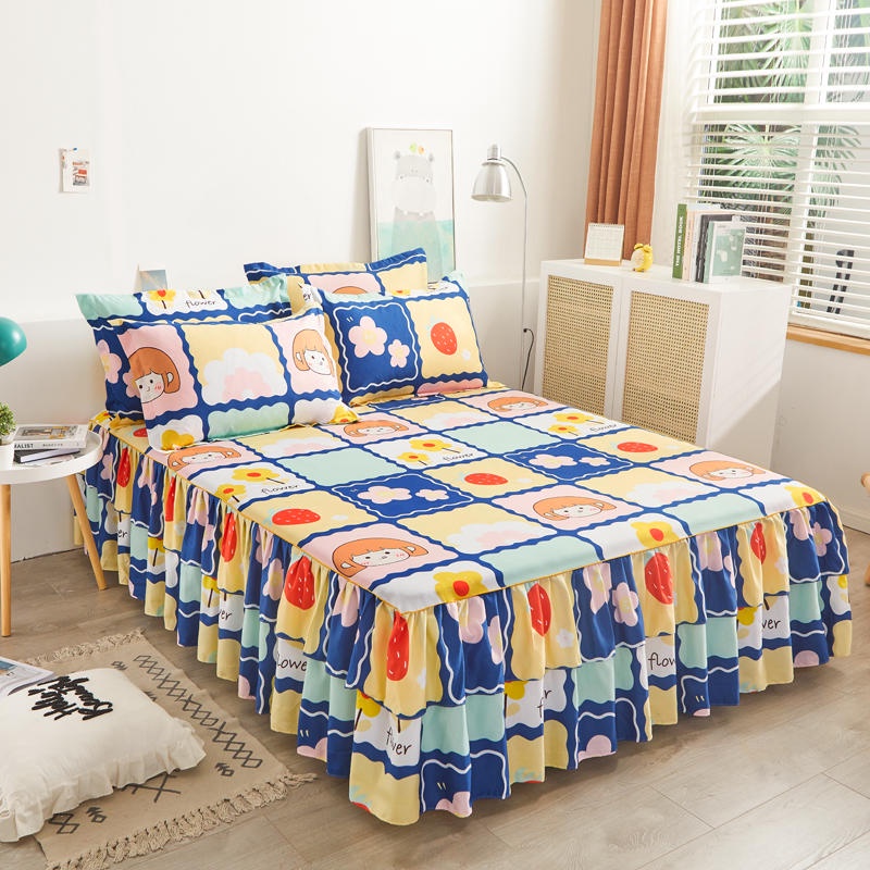 Bộ ga giường 3 trong 1 1m2/1m5/1m8/2m