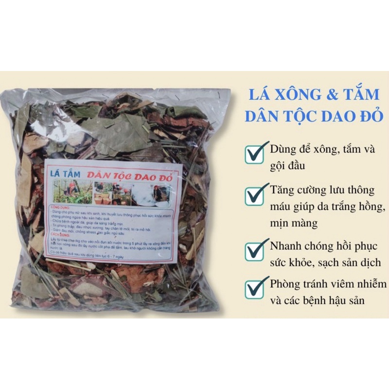 Lá Xông và Tắm dân tộc Dao Đỏ