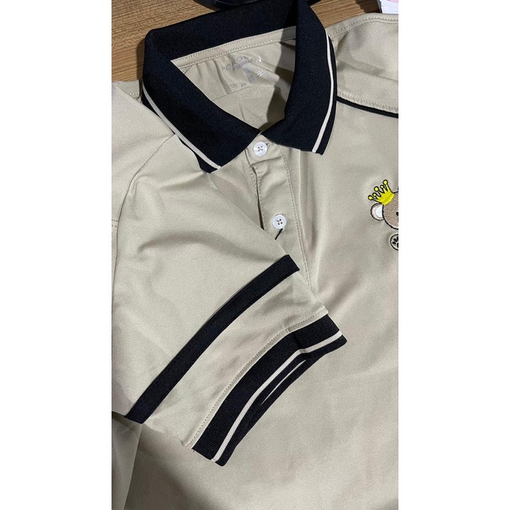 Áo Thun Polo Nam Có Cổ Vải Cá Sấu FROM rộng Cao Cấp Sang Trọng phối chỉ gấu túi gsr 01 ( video thật)