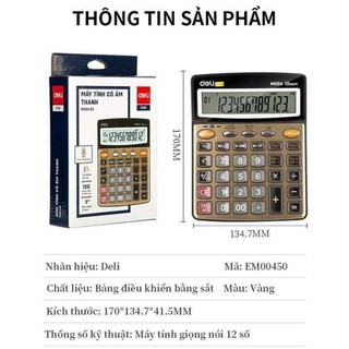 Máy tính có âm thanh deli m00450