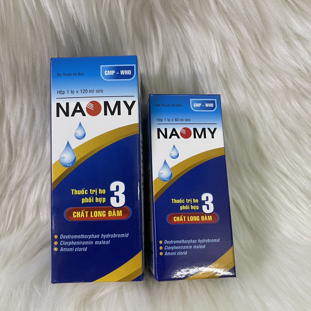 SIRO LONG ĐƠM NAOMY chai 120ml,60ml