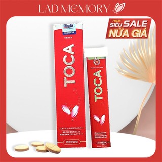 [Mua 3 Tặng 1] Sủi tăng cân TOCA cho người gầy, giúp tăng 3-8kg sau một liệu trình (20 viên)
