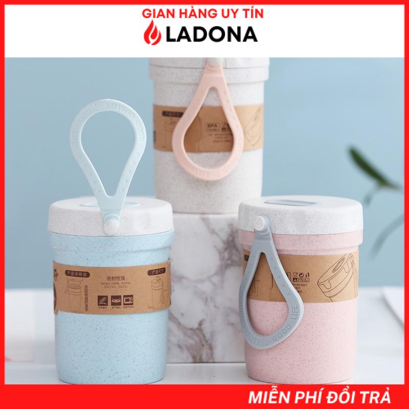 Cốc Lúa Mạch Đựng Súp, Canh Giữ Nhiệt Và Chống Tràn Tiện Ích 300ml CN1