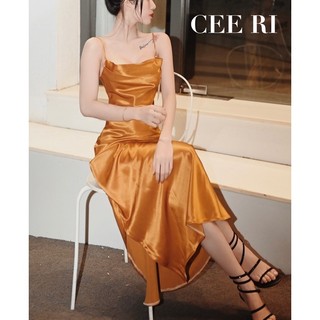 Váy lụa basic thời thượng ( Ảnh thật - Chính chủ CEE RI )