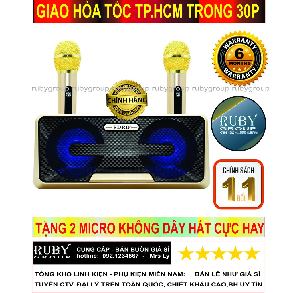 Loa Karaoke Mini SD301 , SD 301, chính hãng RubyGroup