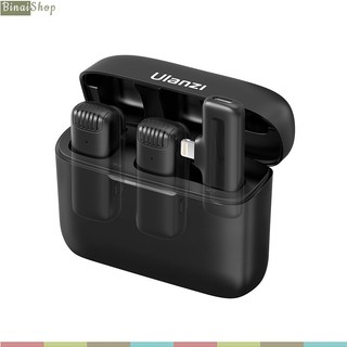 Ulanzi J12 cổng lightning - Micro Cài Áo Không Dây Cho Smartphone Làm Tik Tok, Youtube, Phát Trực Tiếp