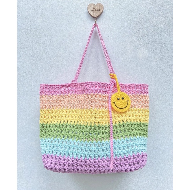 Túi xách len móc thủ công- Túi xách HandMade