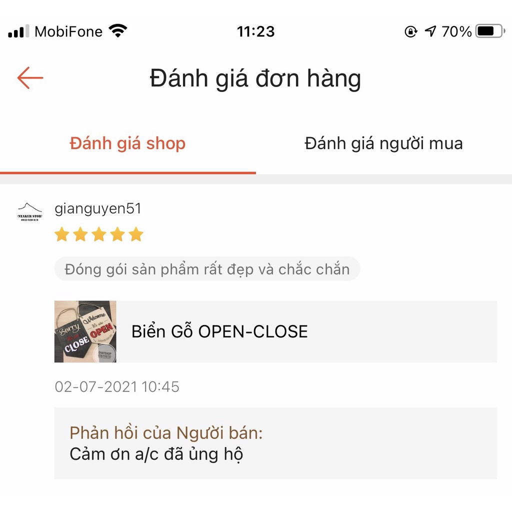 Bảng gỗ trang trí, bảng gỗ decor Ohay – Cuộc đời nói chuyện bằng kết quả (Tặng móc dán)