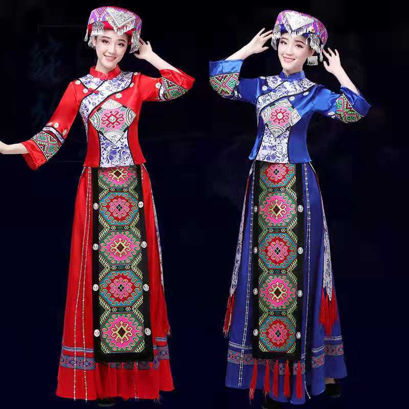 Bộ Đồ Hóa Trang Dân Tộc Xiangxi Phong Cách Mới Dành Cho Gia Đình