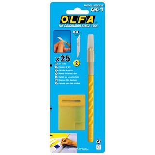 Dao trổ olfa ak-1 | dao thủ công