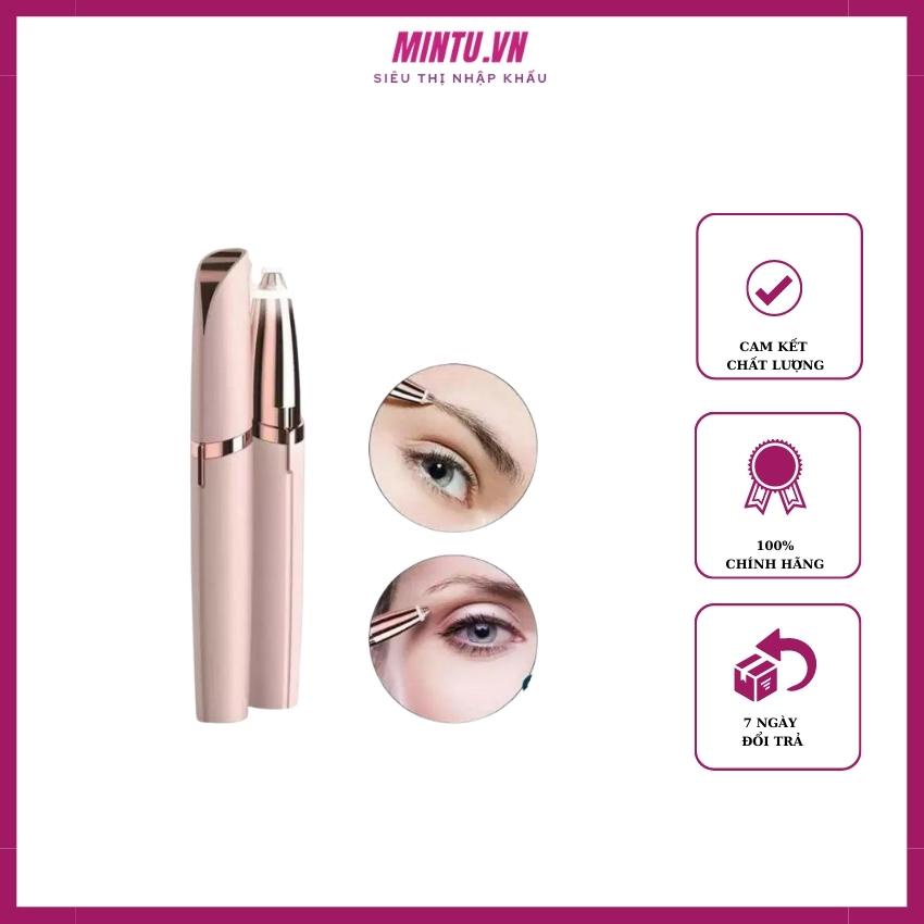 Máy Tỉa Lông Mày 😍 FREESHIP 😍 Bút Tỉa Lông Mày, Máy Tỉa Lông Mày Cao cấp Flawless Brows . Thiết kế Nhỏ gọn, đẹp, rẻ, Cực